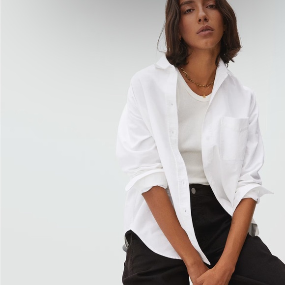 Everlane The Relaxed Oxford Shirt - Picture 4 of 6